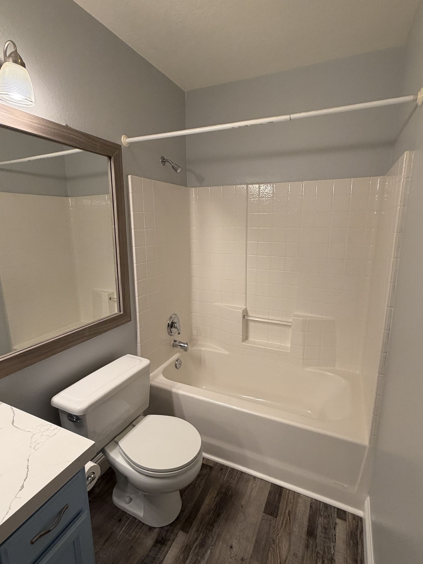 Shared full bathroom alternate